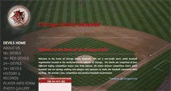 Desktop Screenshot of chicagodevilsbaseball.com